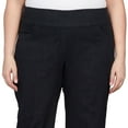 thumbnail image 4 of Alfred Dunner Womens Plus-Size  Super Stretch Mid- Rise Average Length Pant, 4 of 4