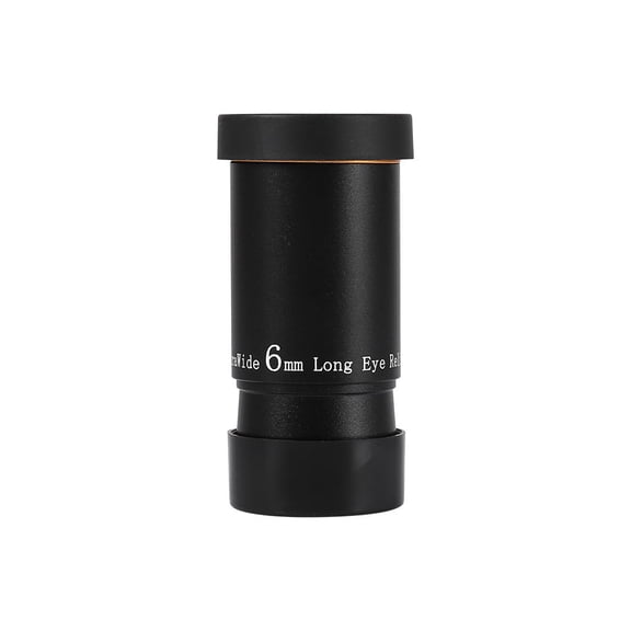 Xirurus 6mm 66° Ultra Wide Telescope Eyepiece Lens – 15mm Eye Relief, 1.25” Threaded, Fully Multi-Coated for Sharp, High-Contrast Views