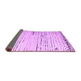 thumbnail image 2 of Ahgly Company Indoor Round Solid Purple Modern Area Rugs, 4' Round, 2 of 4