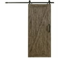 thumbnail image 2 of Spectrum Millbrooke PVC Barn Door Z-Style Kit Size 42"wide x 84"high Weathered Grey Color, 2 of 2