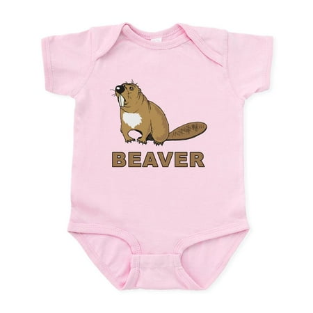 

CafePress - Beaver Infant Bodysuit - Baby Light Bodysuit Size Newborn - 24 Months
