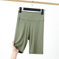 thumbnail image 2 of WAYUTE Women's Shorts Solid Color Lightweight Knee Length Layer Breathable Soft Underwear Bottoms Stretchy for Summer Casual Outdoor, 2 of 3