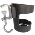 thumbnail image 1 of Sturdy No Drill Table Edge Cup Holder Organizer Adjustable Glass Rack Space Saving Storage Shelf for Kitchen Bar Counter, 1 of 8