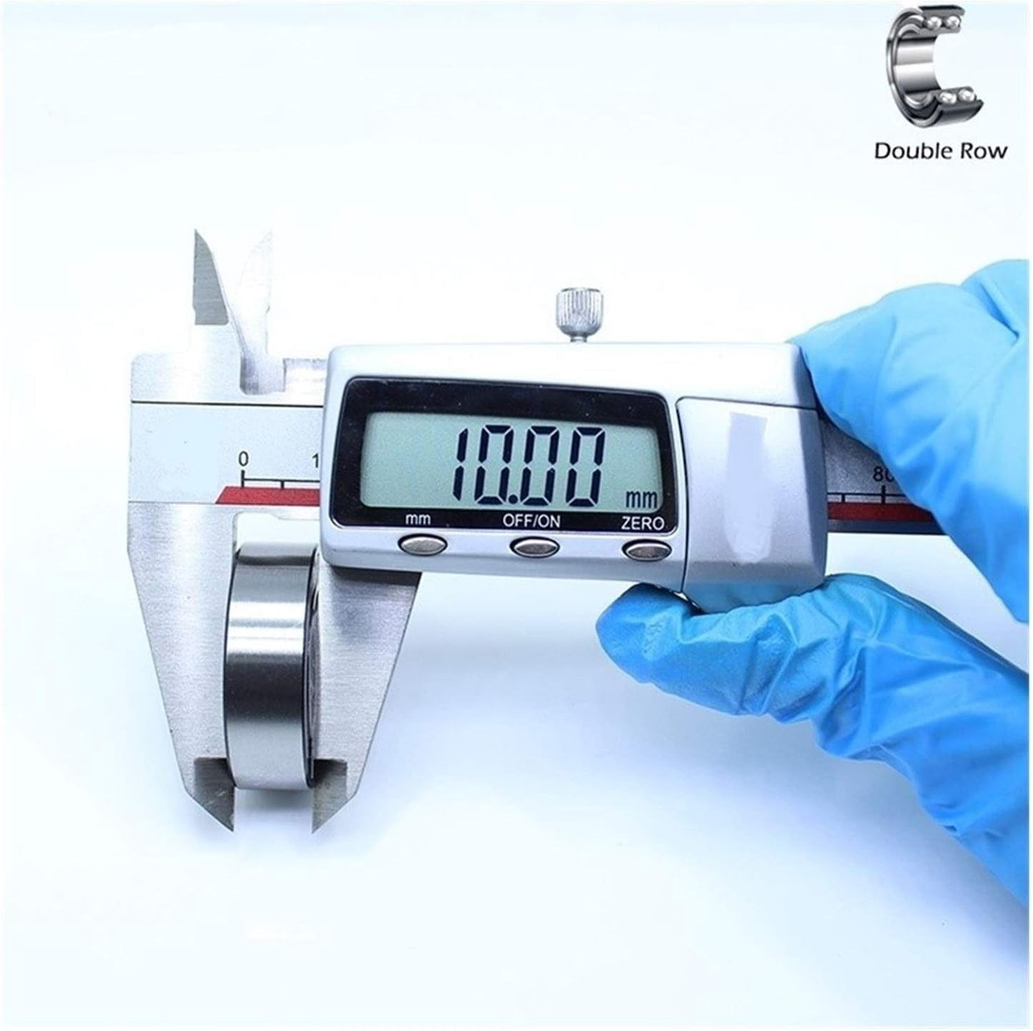 63804 3804 RS 3804-2RS Hybrid Ceramic Bearing 20 * 32 * 10 mm 1 PC Double Row Sealed Angular Contact Si3N4 Ball Bearings