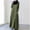 Army Green, variant on Ayolanni Blue Fancy Dresses for Women 2025 Ankle-Length Long Sleeve Tent Solid Plus Size Dresses Teen Girl Dresses L
