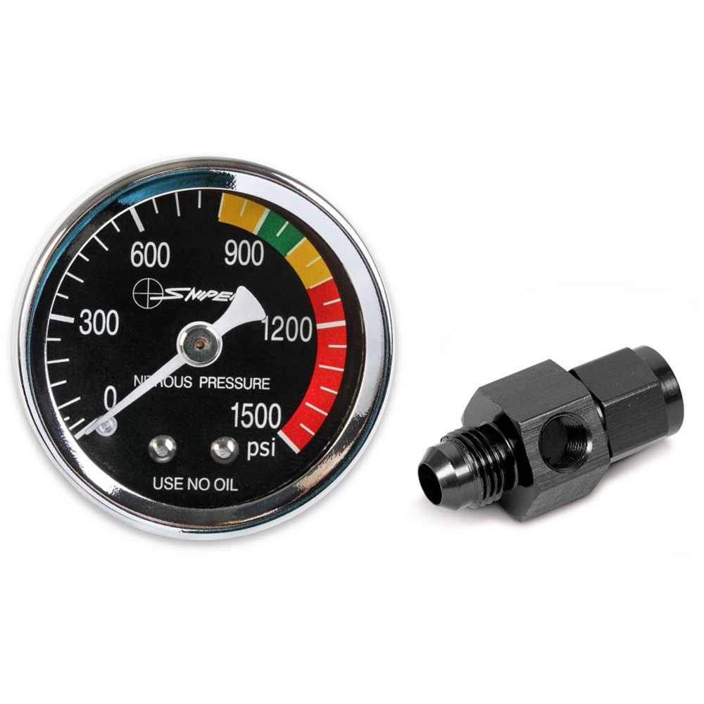 NOS/Nitrous Oxide System 15954NOS Nitrous Oxide Pressure Gauge