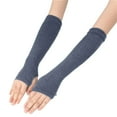 thumbnail image 2 of Joernso Women Men Long Fingerless UV Sun Driving Cover Arm Sleeves Mittens, 2 of 8