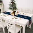 thumbnail image 4 of American Flag Star 4th of July Patriotic Memorial Day Table Runner, Independence Day Holiday Kitchen Dining Table Decor for Indoor Outdoor Home Party Decoration 13 x 70 Inch, 4 of 4