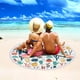 thumbnail image 4 of Xihbxyly Toalla de Playa Redonda de Microfibra, Manta Ligera Antiarena, Poliéster Suave, Secado Rápido, Multiusos, Ideal para Picnic En La Playa, Tapiz de Yoga, 152 Cm., 4 of 5