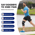 thumbnail image 4 of NEENCA Knee Brace for Men & Women - ACL, MCL, Meniscus Tear Support & Arthritis Pain Relief - Stabilizing Knee Braces Support with Side Stabilizers & Patella Gel Pad-2XL, 4 of 6