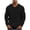 Black, variant on Long Sleeve Tops for Men Crewneck Loose Fitted Basic Tshirts Tops Casual Loungewear Base Layer Tops