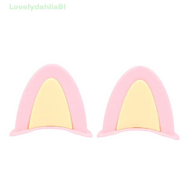 LovelydahliaBI 2pc Casco De Motocicleta Orejas De Gato Lindo Estilo De Decoración Accesorio Universal Nice huangjie unisex