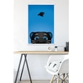 thumbnail image 5 of NFL Carolina Panthers - S. Preston Mascot Sir Purr 20 Wall Poster with Wooden Magnetic Frame, 22.375" x 34", 5 of 5