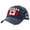 Navy, variant on Sun Hats for Women Alphabet Embroidery Soft Top Trendy Retro Duckbill Cap