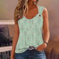 thumbnail image 2 of Buigttklop Womens Tank Tops 2024 Summer T Shirts V Neck Sleeveless Casual Loose Blouses, 2 of 3