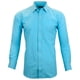 thumbnail image 2 of Manchester Camisa de Vestir Slim Fit  Aqua, 17.5" Cuello 34" Manga Manchester 59954A, 2 of 4