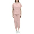 thumbnail image 1 of lionlar Ensemble d'Uniforme pour Femmes Uniforme d'Infirmière Durable Col en V Lavable en Machine Respirant m, 1 of 5