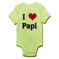 thumbnail image 1 of CafePress - I Love Papi Infant Bodysuit - Baby Light Bodysuit, 1 of 1