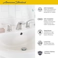 thumbnail image 2 of American Standard 7075.800 Colony Pro Widespread Double Handle Bathroom Faucet - Bronze, 2 of 4