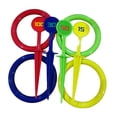 thumbnail image 4 of Siruishop Kids Rings Toss Game 14 cm Dia 4 Throwing Rings for Backyard Indoor Birthday, 4 of 8