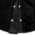thumbnail image 4 of Northlight Faux Black Sable Fur Christmas Tree Skirt - 48", 4 of 7