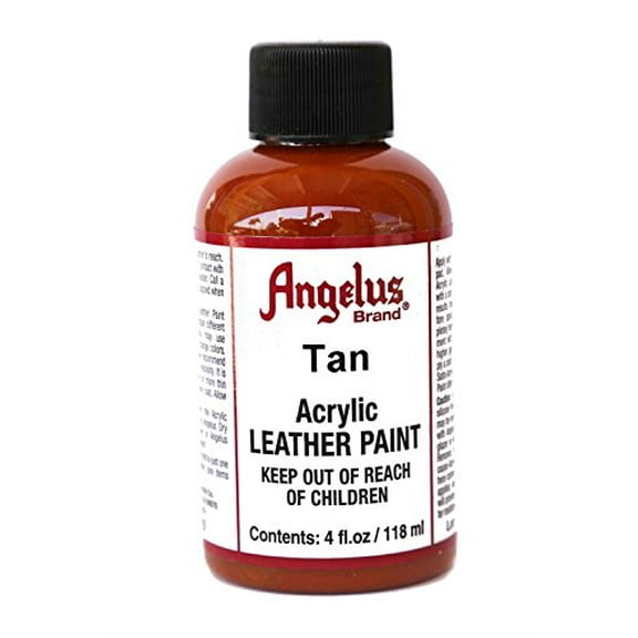 Angelus Acrylic Leather Paint 4oz Tan