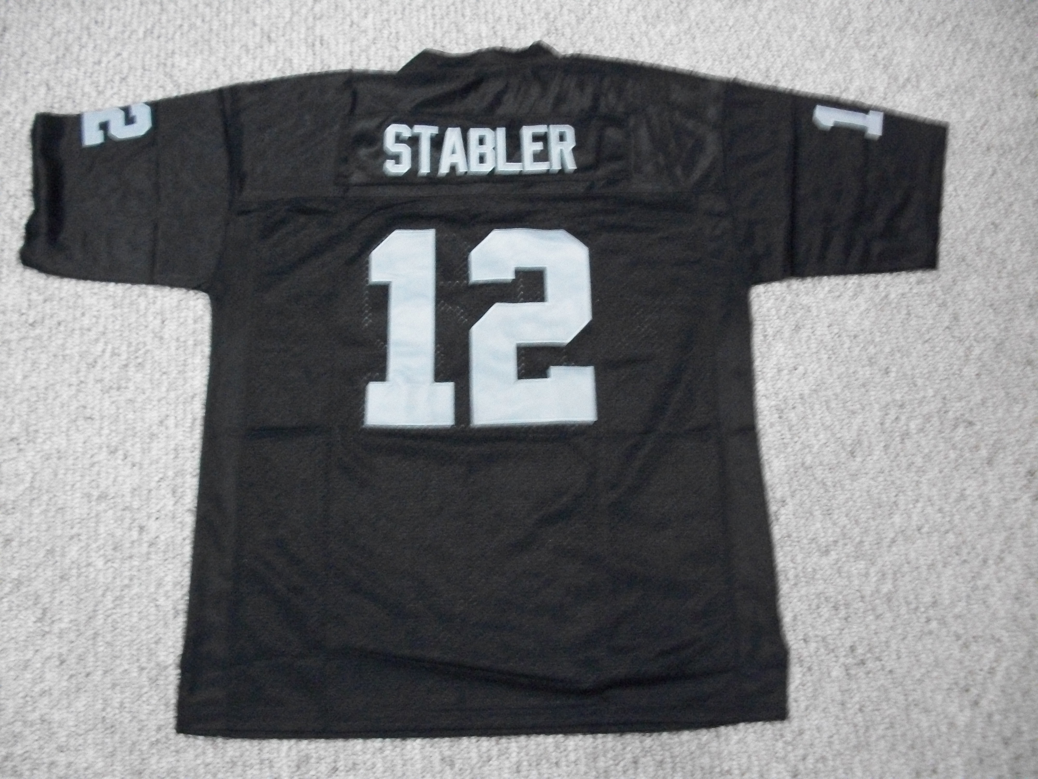 Unsigned Ken Stabler Jersey #12 Los Angeles/Oakland Custom