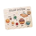 thumbnail image 1 of Rompecabezas de madera con , juguete educativo con forma de galaxia, interactivo para padres e hijos, para niños pequeños de 3 a 5 años, 1 of 9