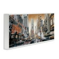 thumbnail image 4 of Stupell Industries New York Cityscape Scenery Painting White Framed Art Print Wall Art, 24 x 10, 4 of 10