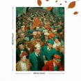 thumbnail image 3 of Diego Rivera Communards Canvas Print, Classic Artist Reproduction Home Bedroom Living Room Wall Decor Art, 3 of 8