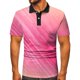 thumbnail image 1 of Gibobby Polo Casual para Hombre Polo de piqué de algodón elástico de Manga Corta para Hombre(Rosa,G), 1 of 4