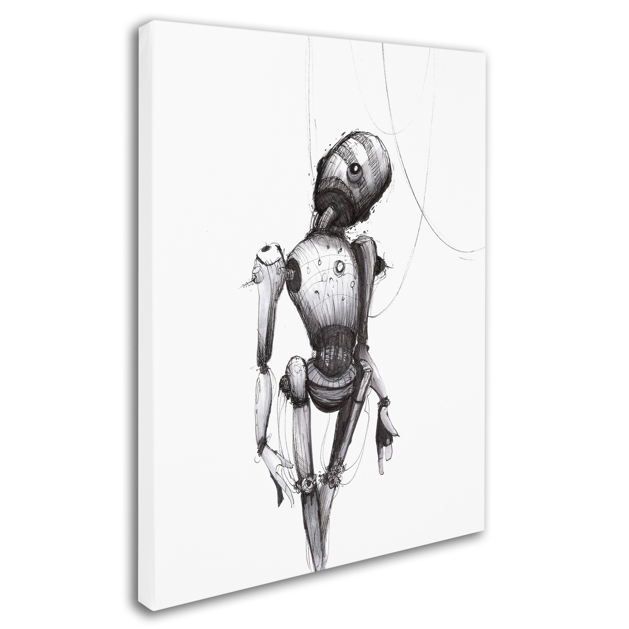 Trademark Fine Art Craig Snodgrass Disconnect Canvas Wall Art - 35x47