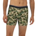 thumbnail image 2 of Men'S Boxer Briefs, Camouflage-04 Soft And Breathable Mens Underwear Boxer Briefs With Widen Waist, 2 of 2