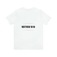 thumbnail image 4 of Men and Women's Jersey Short Sleeve Tee | Wise & Gentle - Religious T-shirt, 4 of 10