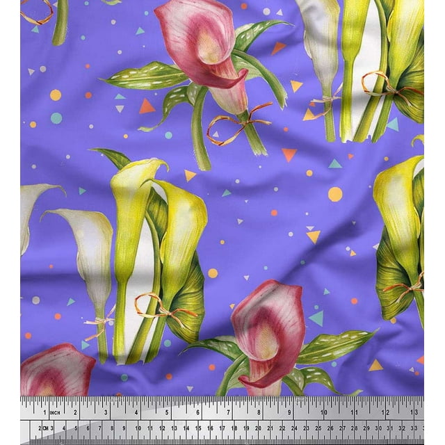 Flower Print Fabric By The Yard