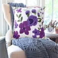 thumbnail image 4 of Fiudx Funda de Almohada con Bordado Floral, Funda de Cojín de Tela Suave, Decoración Natural, Sofá, Sala de Estar, Decoración Del Hogar, Idea de Regalo, 4 of 6
