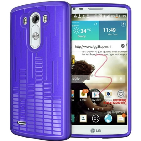 TUDIA Ultra Slim Melody TPU Bumper Protective Case for LG G3 (2014)
