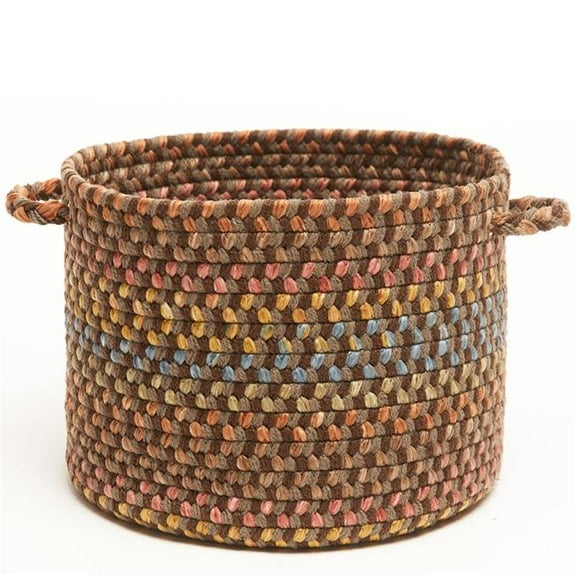 Rhody Rug WO31B018X012 18 x 12 in. Woodstock Basket, Hickory & Multi Color