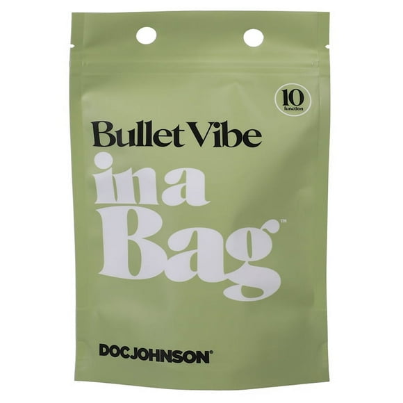 Doc Johnson Vibromasseur Bullet Vibe In A Bag, Noir