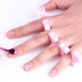 thumbnail image 5 of 50 separadores de dedos de esponja, separadores de dedos, espaciadores, esponja de espuma suave, herramientas para manicura y pedicura., 5 of 5