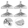 thumbnail image 3 of KAKOWELY strut ball mount 4pcs Gas Strut Ball Mount Bracket Kit Ball Stud Mounting Bracket for Lift Support Prop Gas Struts Lift Shocks Spring Closer Piston Props, 3 of 4