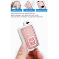thumbnail image 6 of Key Fob Cover Compatible with Toyota Avalon Tacoma Tundra 4Runner Prius RAV4 Camry Highlander Sequoia Corolla 2012-up 4 Button Keychain Case Holder Protector,Keychain-B-silver, 6 of 8