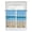 Brown Blue, variant on Teal Pink Ombre Kitchen Curtains 54 Inches length, Modern Abstract Art Gradient Window Treatment Curtain Drapes, Decorative Window Curtains for Bedroom Cafe, 52"x54", 2 Panels