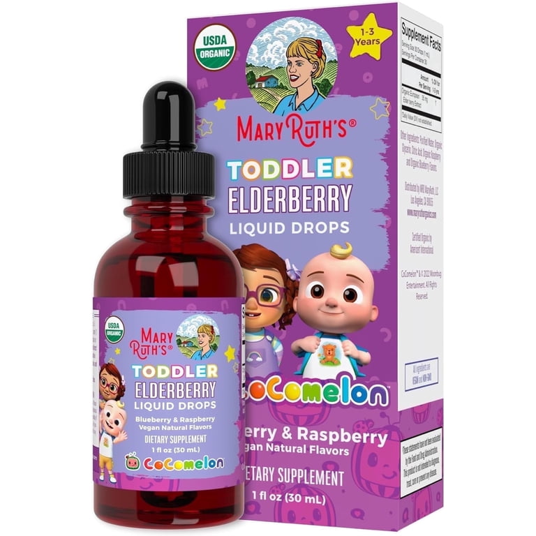 MaryRuth's Coco Toddler Elderberry Drops, Ages 1-3 photo 1