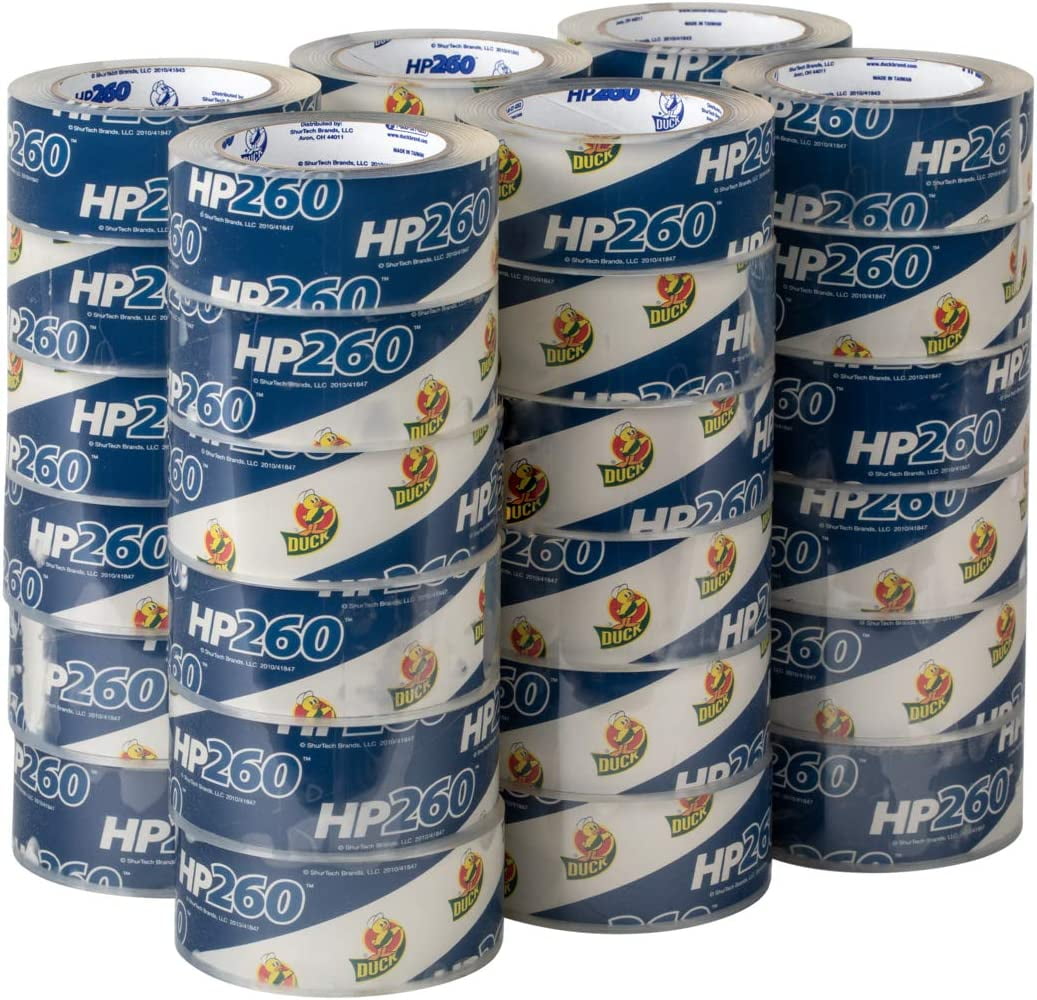 Duck HP260 Packing Tape Refill, 1.88 Inch x 60 Yard, Clear, 36 Rolls (1144714)