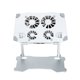 thumbnail image 1 of Soporte para portátil silencioso con 4 ventiladores de refrigeración, ajustable, para PC y portátil, 1 of 6