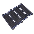 thumbnail image 3 of ETFE Solar Power Panel, 2 USB Output Professional 14W 5V Portable Solar Panel Folding  For Mobile Phones Blue, 3 of 8
