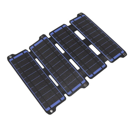 

Solar Power Panel Monocrystalline Silicon Portable Folding Professional ETFE Solar Panel 14W 5V For Ships Blue