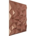 thumbnail image 2 of Ekena Millwork 19 5/8"W x 19 5/8"H Leto EnduraWall Decorative 3D Wall Panel, Universal Pearl Metallic Champagne Pink (12-Pack for 32.04 Sq. Ft.), 2 of 6