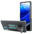 thumbnail image 4 of Value Pack ! for Motorola Moto G Stylus 5G (FITS ONLY 2022 VERSION) Phone Case 360° Cover Clip Kickstand Slim Holster Hybrid Shock Bumper with Tempered Glass, 4 of 4